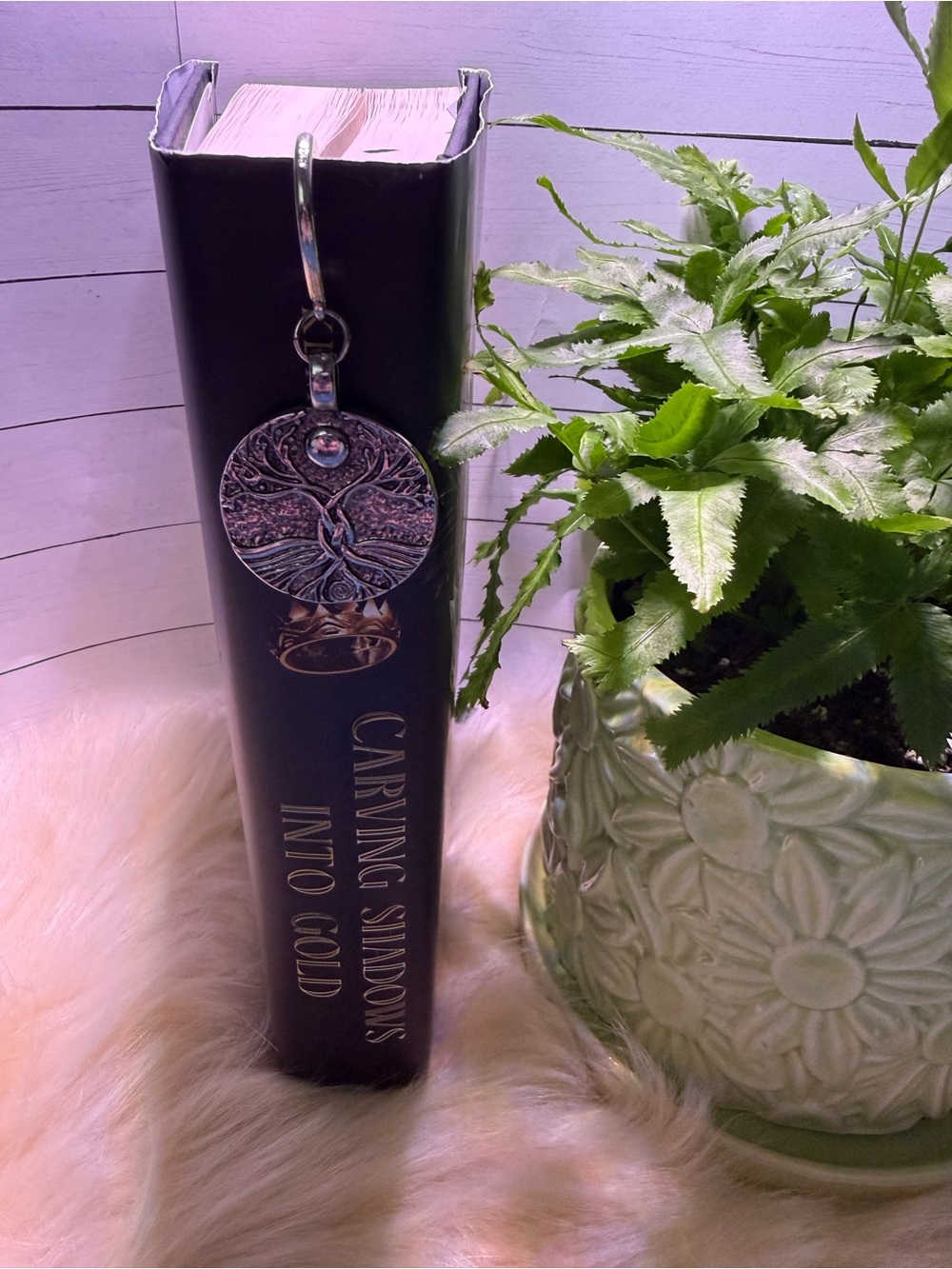 Silver Tree of Life Book Clip Bookmark - Silver